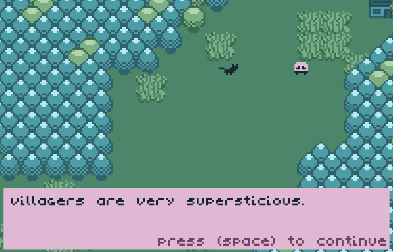 Screenshot: villagers