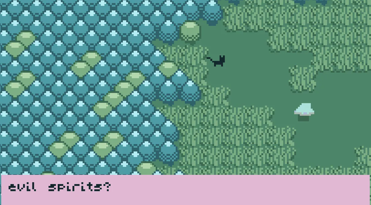 Screenshot: evil spirits?