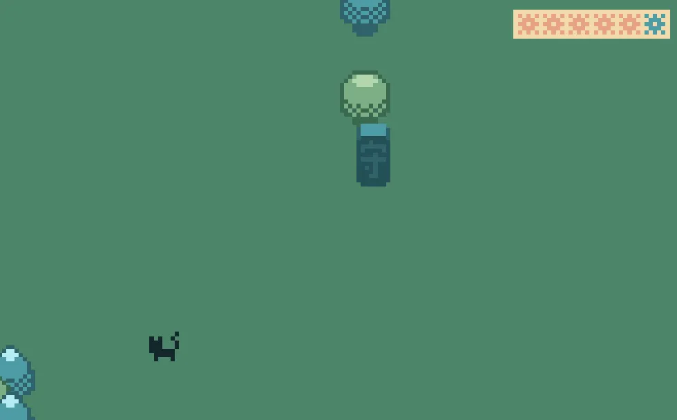 Screenshot: the magic gauge
