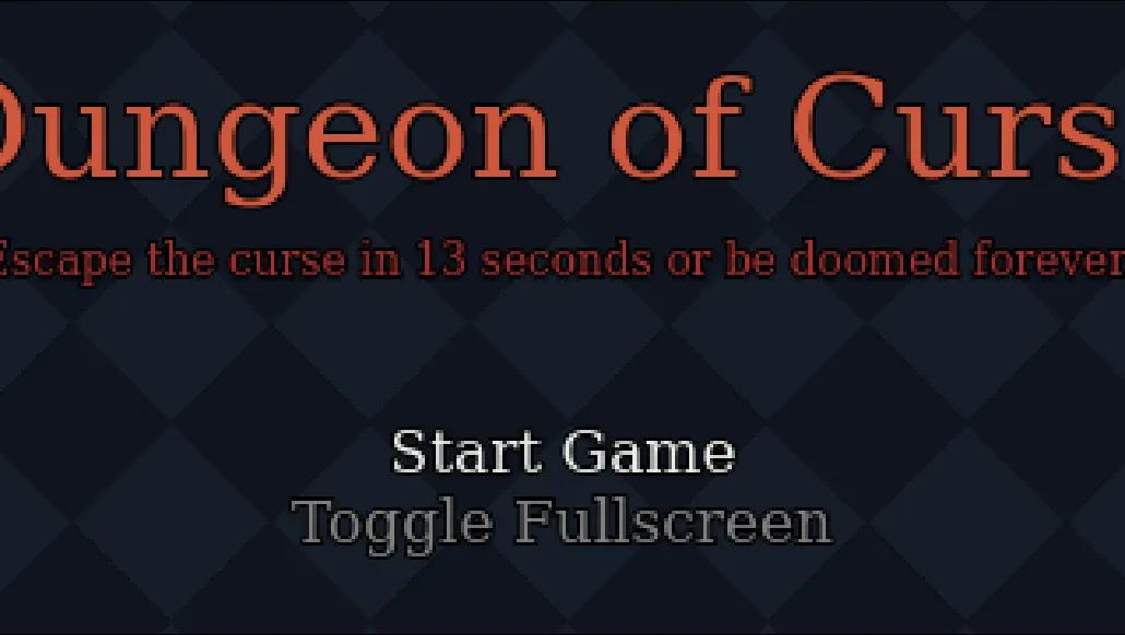 Screenshot of the same Dungeon of Curse